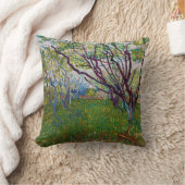 ヴィンセント・ヴァン・ゴッホ – 開花果樹園 クッション (ブランケット)