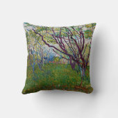 ヴィンセント・ヴァン・ゴッホ – 開花果樹園 クッション (裏面)