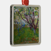 ヴィンセント・ヴァン・ゴッホ – 開花果樹園 メタルオーナメント (右)