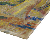 ヴィンセント・ヴァン・ゴッホ - 青い列車 カッティングボード (角)