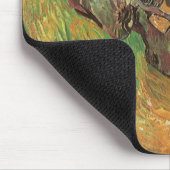 ヴィンセント・ヴァン・ゴッホ – 静物画とスカル マウスパッド (コーナー)