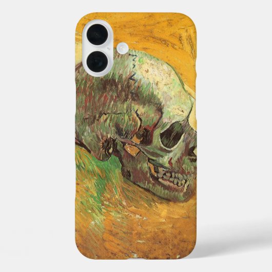 ヴィンセント・ヴァン・ゴッホ – 静物画とスカル Case-Mate iPhoneケース (裏面)