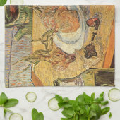 ヴィンセント・ヴァン・ゴッホ – 静物画スケッチ委員会 キッチンタオル (折り畳み)