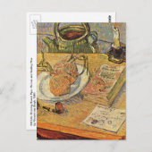 ヴィンセント・ヴァン・ゴッホ – 静物画スケッチ委員会 ポストカード (正面/裏面)