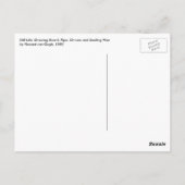 ヴィンセント・ヴァン・ゴッホ – 静物画スケッチ委員会 ポストカード (裏面)