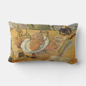 ヴィンセント・ヴァン・ゴッホ – 静物画スケッチ委員会 ランバークッション (裏面)