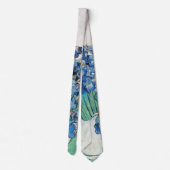 ヴィンセント・ヴァン・ゴッホ – 静物画:虹彩を使った花瓶 ネクタイ (裏面)