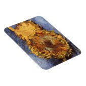 ヴィンセント・ヴァン・ゴッホ – 静物詩： 2つの切り取ったひまわり マグネット (右側)