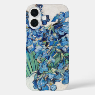 ヴィンセント・ヴァン・ゴッホ - 静物：アヤメの花瓶 iPhone 16ケース