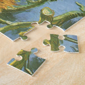 ヴィンセント・ヴァン・ゴッホ - 静物：四つの切り取られたひまわり ジグソーパズル (側面)