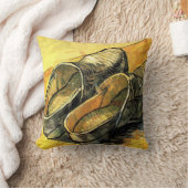 ヴィンセント・ヴァン・ゴッホ - 革のズックのペア クッション (ブランケット)