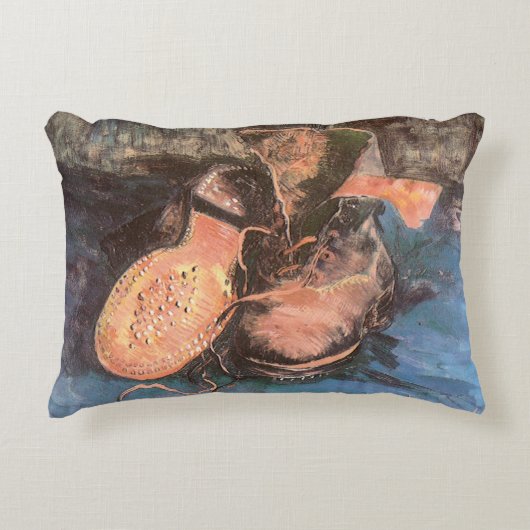 ヴィンセント・ヴァン・ゴッホ - 靴の静物 アクセントクッション (正面)