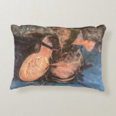 ヴィンセント・ヴァン・ゴッホ - 靴の静物 アクセントクッション (裏面)