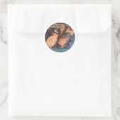 ヴィンセント・ヴァン・ゴッホ - 靴の静物 ラウンドシール (バッグ)