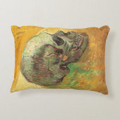 ヴィンセント・ヴァン・ゴッホ - 頭蓋骨のある静物 アクセントクッション (裏面)