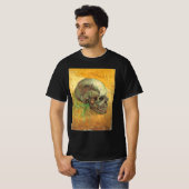 ヴィンセント・ヴァン・ゴッホ - 頭蓋骨のある静物 Tシャツ (正面フル)