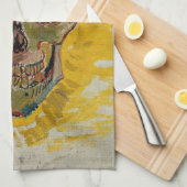 ヴィンセント・ヴァン・ゴッホ - 頭蓋骨 1887 #2 キッチンタオル (四つ折り)