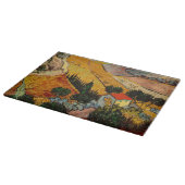 ヴィンセント・ヴァン・ゴッホ - 風景、家、農夫 カッティングボード (角)