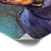 ヴィンセント・ヴァン・ゴッホ – 髭のないセルフポートレート ポスター (角)