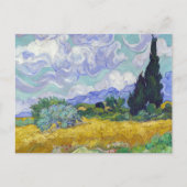 ヴィンセント・ヴァン・ゴッホ - 麦畑と柏の木 ポストカード (正面)