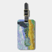 ヴィンセント・ヴァン・ゴッホ - 麦畑と柏の木 ラゲッジタグ (正面縦)