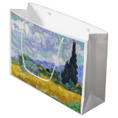 ヴィンセント・ヴァン・ゴッホ - 麦畑と柏の木 ラージペーパーバッグ (正面アングル)