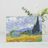 ヴィンセント・ヴァン・ゴッホ - 麦畑と柏の木 招待状 (スタンド正面)