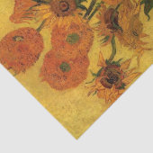 ヴィンセント・ヴァン・ゴッホ 黄色いひまわり15本の花瓶 薄葉紙 (詳細)