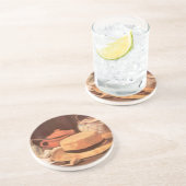 ヴィンセント・ヴァン・ゴッホ - 黄色の麦わら帽子のある静物 コースター (側面)