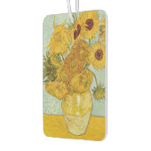 ヴィンセント・ヴァン・ゴッホ-12のひまわりの花瓶 カーエアーフレッシュナー (左)