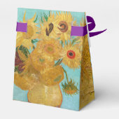 ヴィンセント・ヴァン・ゴッホ-12のひまわりの花瓶 フェイバーボックス (裏面サイド)