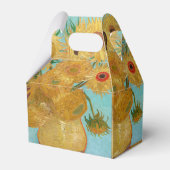 ヴィンセント・ヴァン・ゴッホ-12のひまわりの花瓶 フェイバーボックス (裏面サイド)