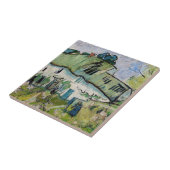 ヴィンセント・ヴァン・ゴッホ - 2人の人物の農家 タイル (側面)