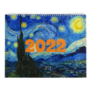 ヴィンセント・ヴァン・ゴッホ 2022 カレンダー