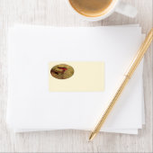 ヴィンセント・ヴァン・ゴッホ-3冊の本を持つ静物詩 ラベル (インサイチュ)