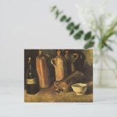 ヴィンセント・ヴァン・ゴッホ - 4つの石のボトルがある静物 (スタンド正面)