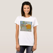 ヴィンセント・ヴァン・ゴッホ、Bedroom in Arles、第2版 Tシャツ (正面フル)