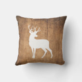 ヴィンタガ美しいウッド&ディアー クッション (裏面)