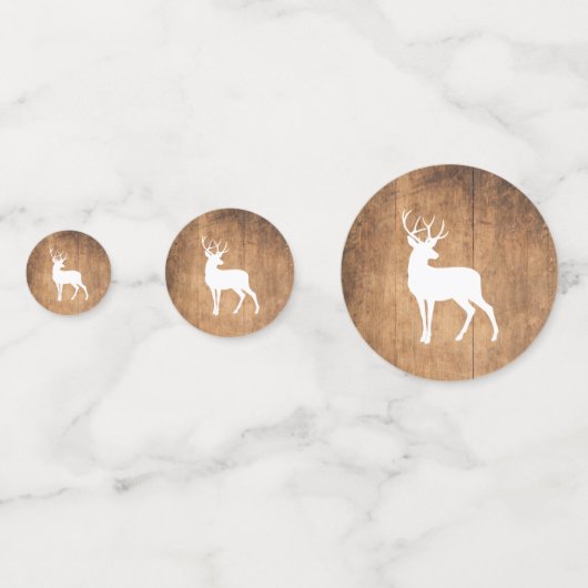 ヴィンタガ美しいウッド&ディアー コンフェッティ (正面)