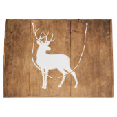 ヴィンタガ美しいウッド&ディアー ラージペーパーバッグ (正面)