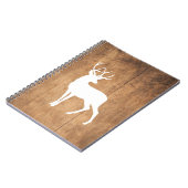 ヴィンタガ美しいウッド&ディア ノートブック (左側)