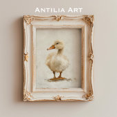 ヴィンタグダクリング絵を描ズ素朴ファーム動物 ポスター