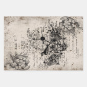 ヴィンタージュエレガンスコレクション ラッピングペーパーシート (正面)