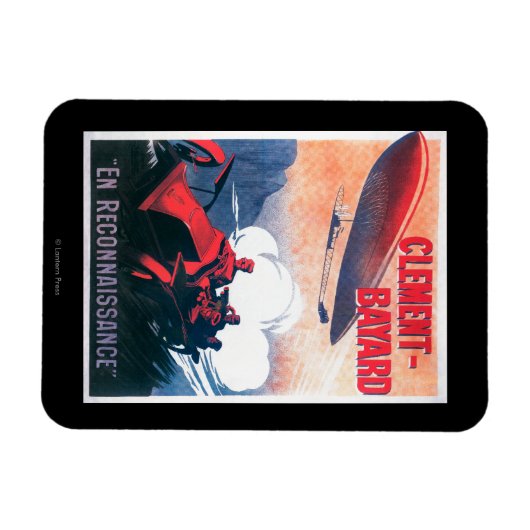 ヴィンチェノWWI飛行船プロモーション用ポスター マグネット (横)