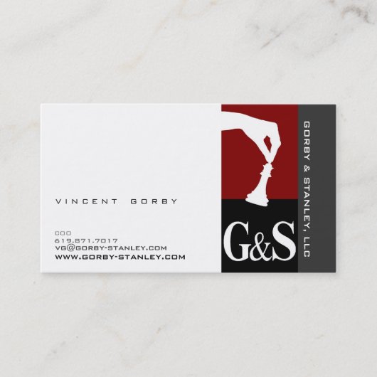 ヴィンチェンツォの新しい名刺 名刺 (正面)