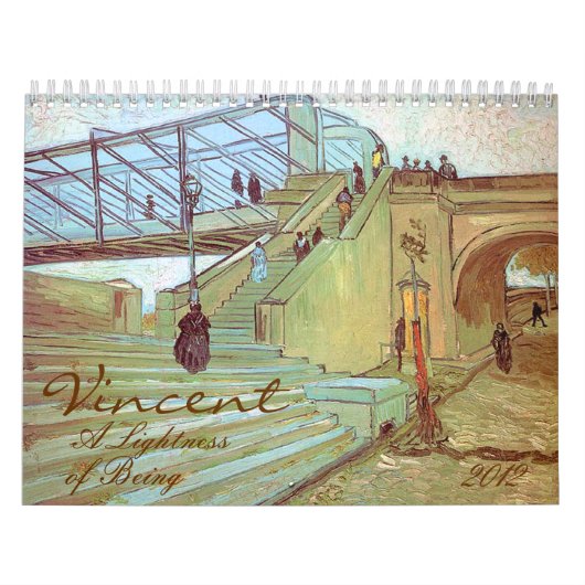 ヴィンチェンツォゴッホの2012年の芸術があることの明度 カレンダー (カバー)