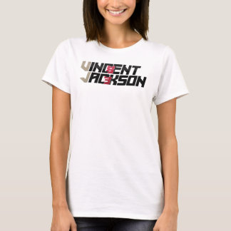 ヴィンチェンツォジャクソンの女性はスパゲッティワイシャツに合いました Tシャツ