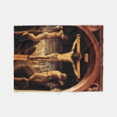 ヴィンチェンツォ・フォンパによるイエスの十字架刑 – 1456 フリースブランケット (正面(横))