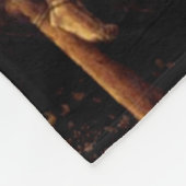 ヴィンチェンツォ・フォンパによるイエスの十字架刑 – 1456 フリースブランケット (角)