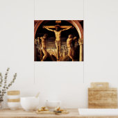 ヴィンチェンツォ・フォンパによるイエスの十字架刑 – 1456 ポスター (キッチン)